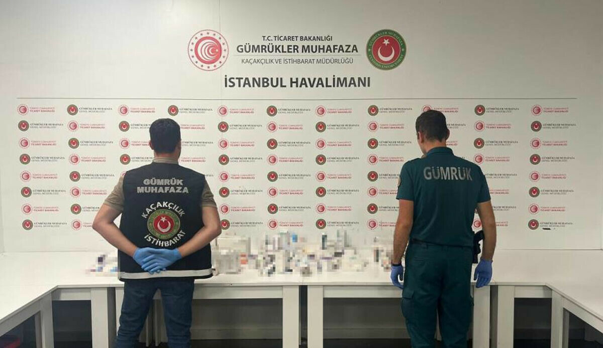 İstanbul Havalimanı’nda ele geçirildi: Piyasa değeri 27 milyon lira