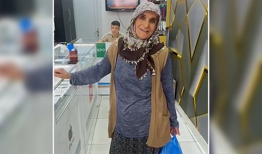 76 yaşındaki kadın mağazaya terliklerini çıkararak girdi, sebebini soranlar duygulandı