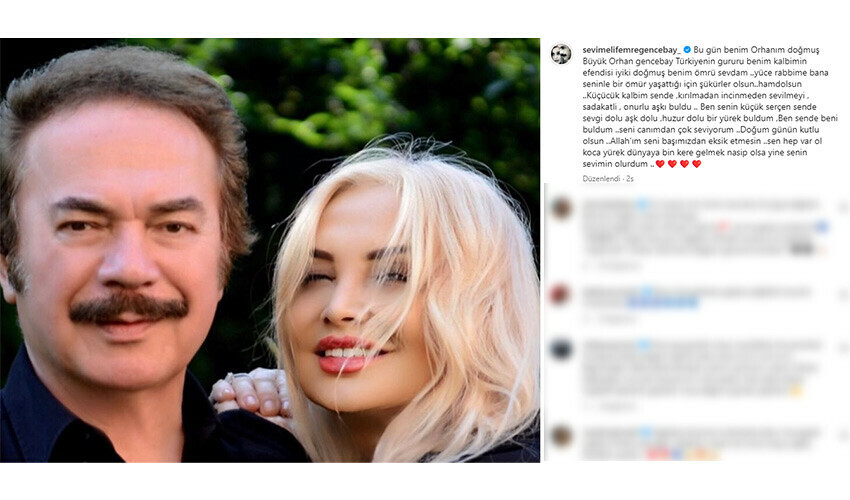 80’lik çınar Orhan Baba’ya kutlama… Sözleri herkesi duygulandırdı Orhan Gencebay - Sevim Emre