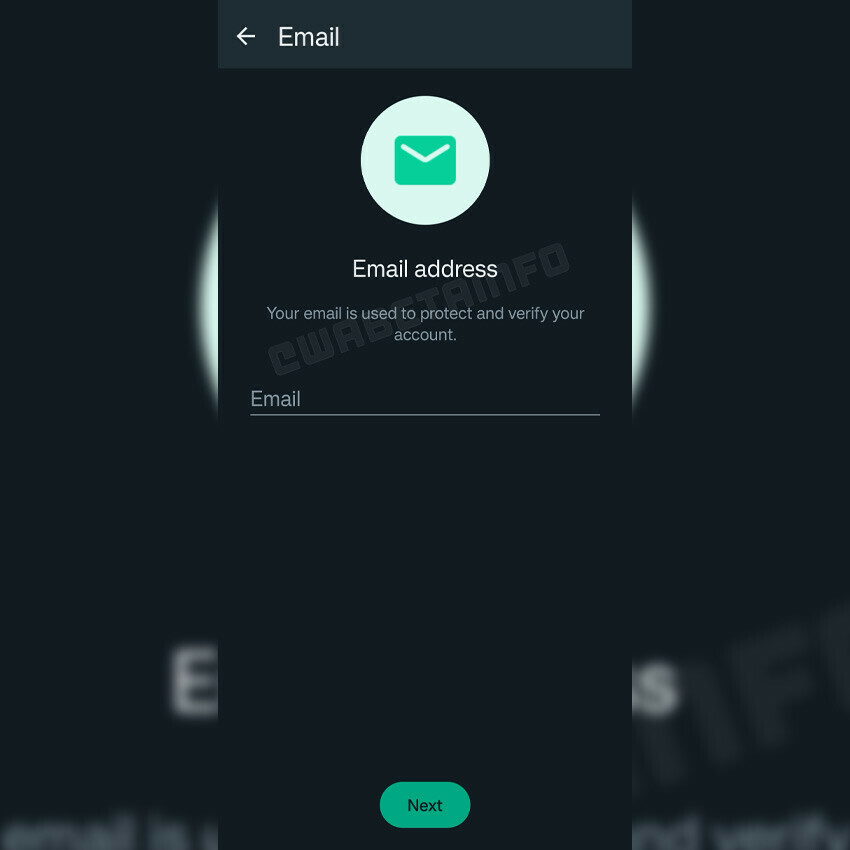Sosyal medyanın 'güvenlik' seçeneği WhatsApp'a geliyor WhatsApp e-posta