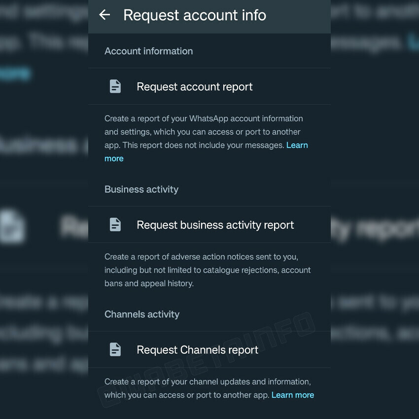 Sosyal medyanın 'güvenlik' seçeneği WhatsApp'a geliyor whatsapp kanal raporu