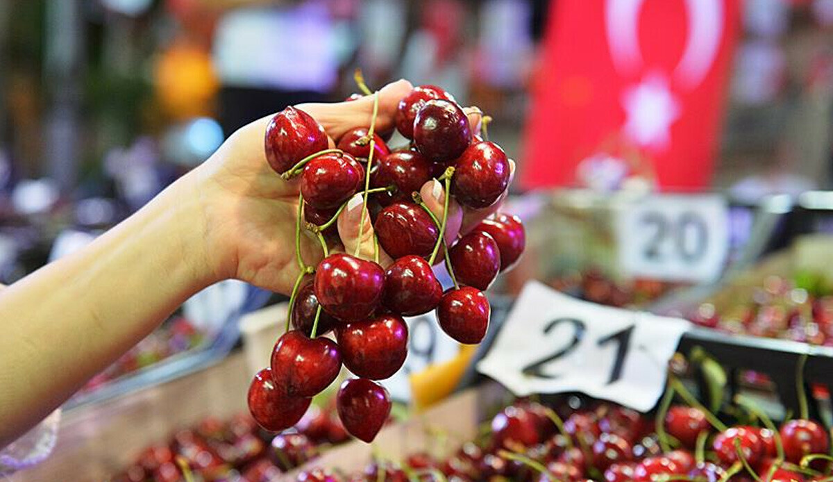 Türkiye’nin üretim lideri olduğu kirazda ihracat rakamı belli oldu Türkiye’nin üretim lideri olduğu kirazda ihracat rakamı belli oldu