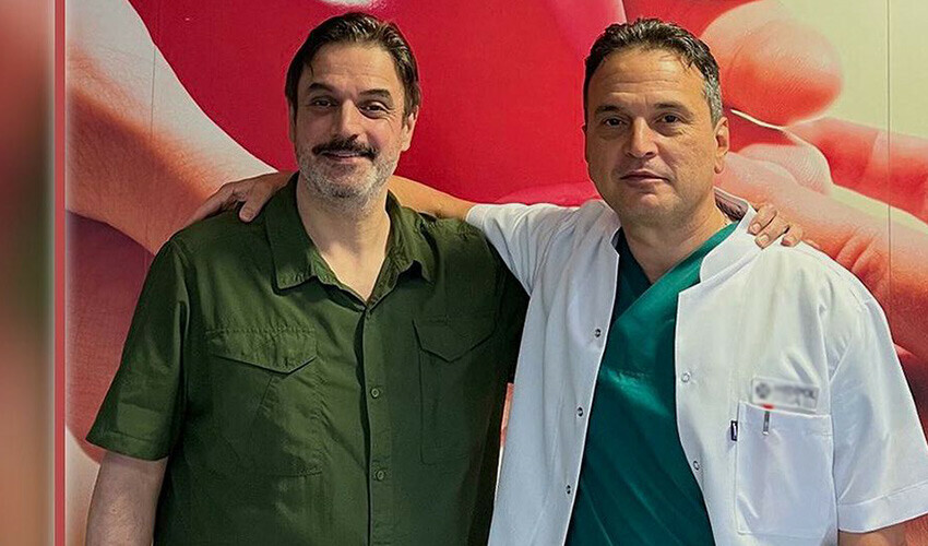Ufuk Özkan ve doktoru Onur Yaprak