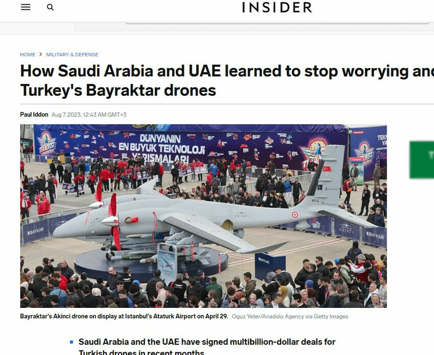 ABD basınından Bayraktar TB2 analizi... ''Körfez ülkeleri Türk İHA'larına doyamıyor''