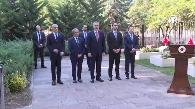 Bakan Fidan net konuştu: Şehitlerimizin faillerinin yargılanmasını sağlamak boynumuzun borcu Hakan Fidan- Büyükelçiler Konferansı