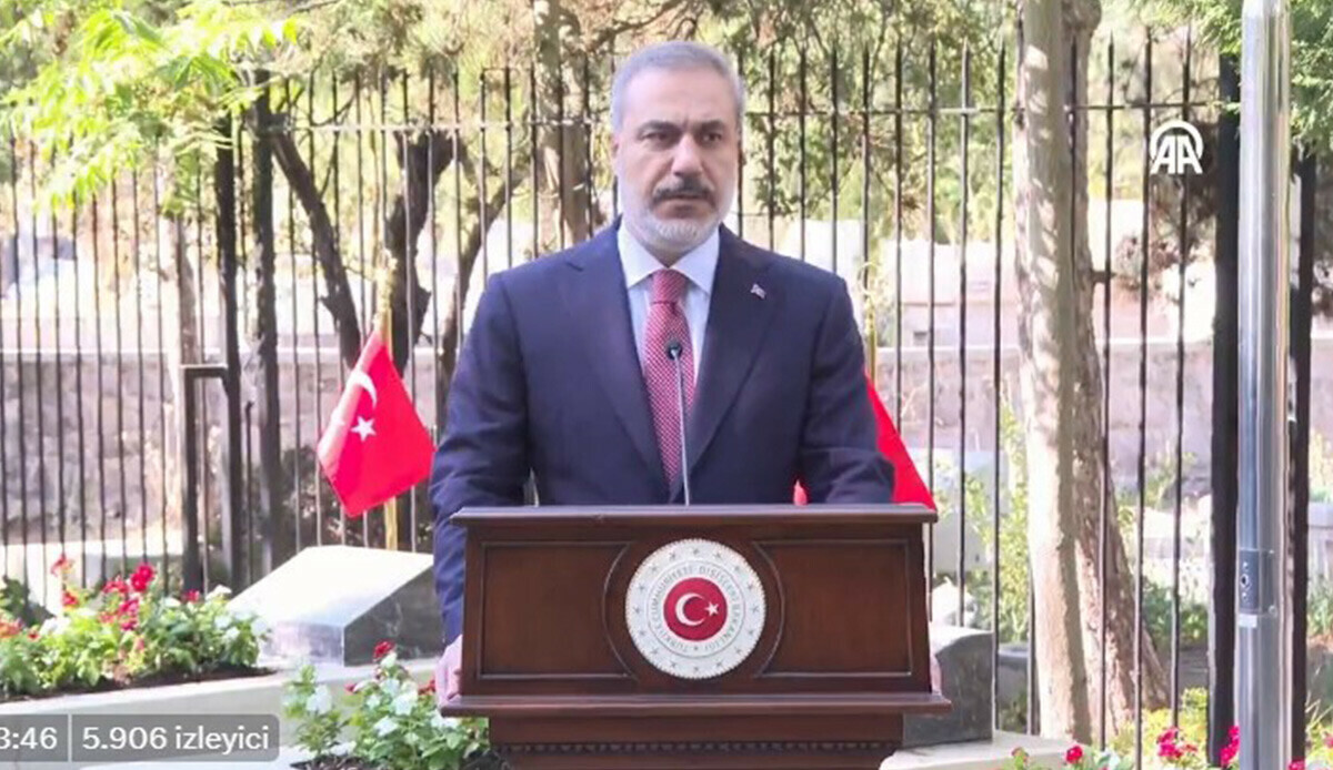 Bakan Fidan net konuştu: Şehitlerimizin faillerinin yargılanmasını sağlamak boynumuzun borcu