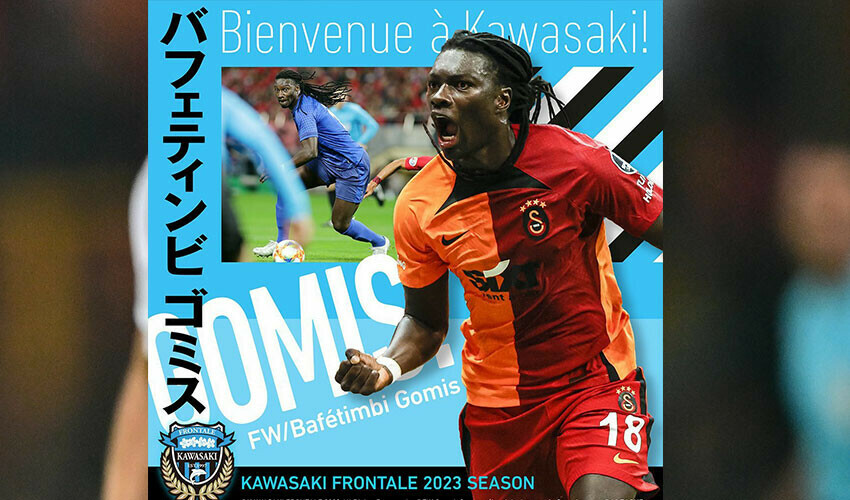 Bafetimbi Gomis'in yeni takımı açıklandı! Kawasaki Frontale ile resmi sözleşmeyi imzaladı Bafetimbi Gomis'in yeni takımı açıklandı! Kawasaki Frontale ile resmi sözleşmeyi imzaladı