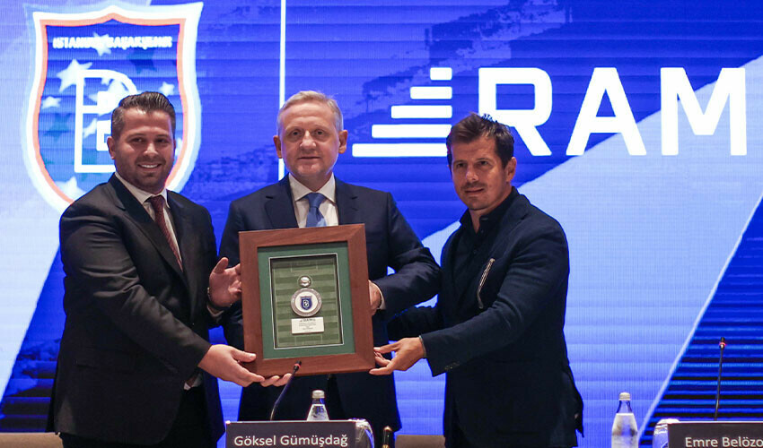 Başakşehir'in yeni isim sponsoru Rams oldu Başakşehir'in yeni isim sponsoru Rams oldu