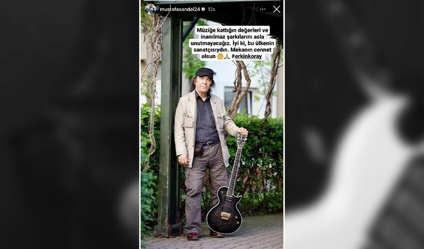 Türk Rock dünyasından bir yıldız daha kaydı: Ünlü isimlerden Erkin Koray paylaşımları geldi