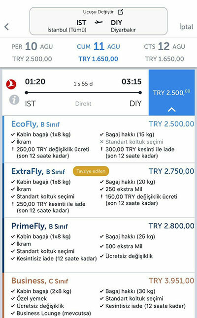 Toplu ulaşımın ardından uçaklara da zam geldi: İşte yeni bilet fiyatları