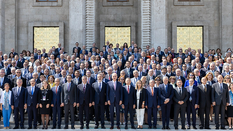 TBMM Başkanı Kurtulmuş ilan etti: Türkiye kurulacak yeni dünyada öncü rolünü alacak Numan Kurtulmuş- büyükelçiler