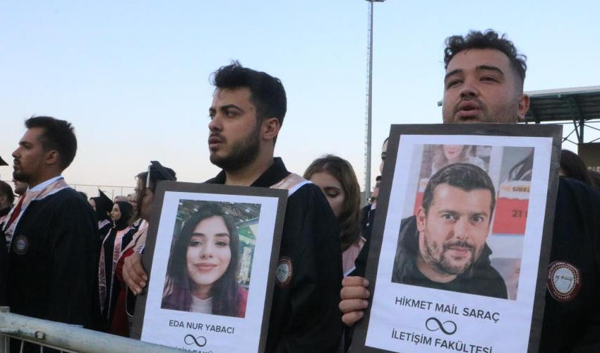 Hatay'da buruk mezuniyet töreni: Sevinemiyoruz
