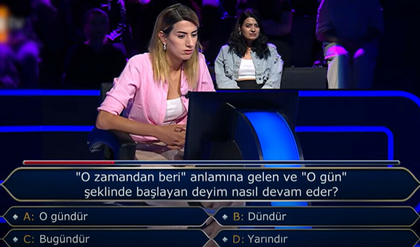 Seyirci jokeri hüsrana uğrattı! Kim Milyoner Olmak İster'deki yarışmacı beklemediği anda elendi Seyirci jokeri hüsrana uğrattı! Kim Milyoner Olmak İster'deki yarışmacı beklemediği anda elendi