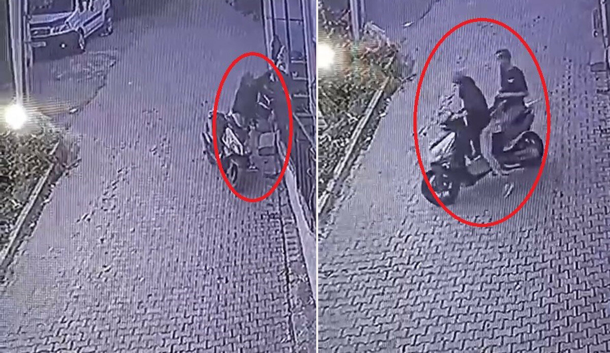 Yok artık dedirten hırsızlık kamerada: Balkondan toplayıp kaçtı
