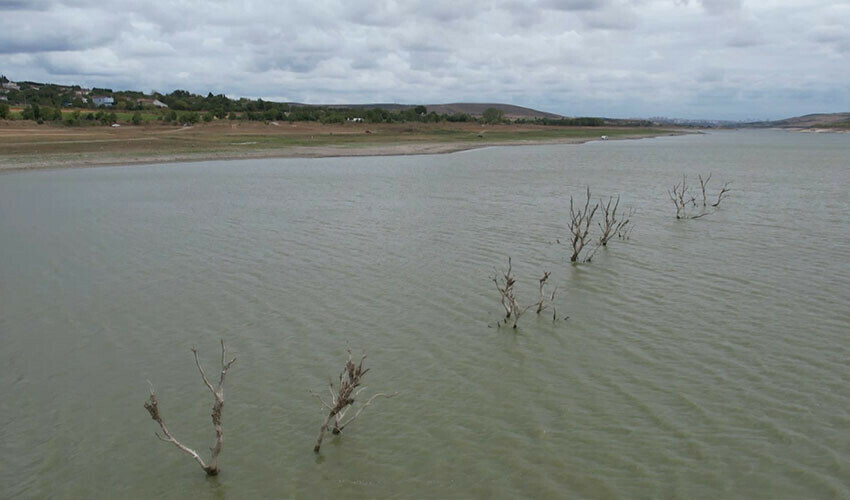 Sazlıbosna Barajı için tehlike çanları çalıyor: Kuruma noktasına geldi