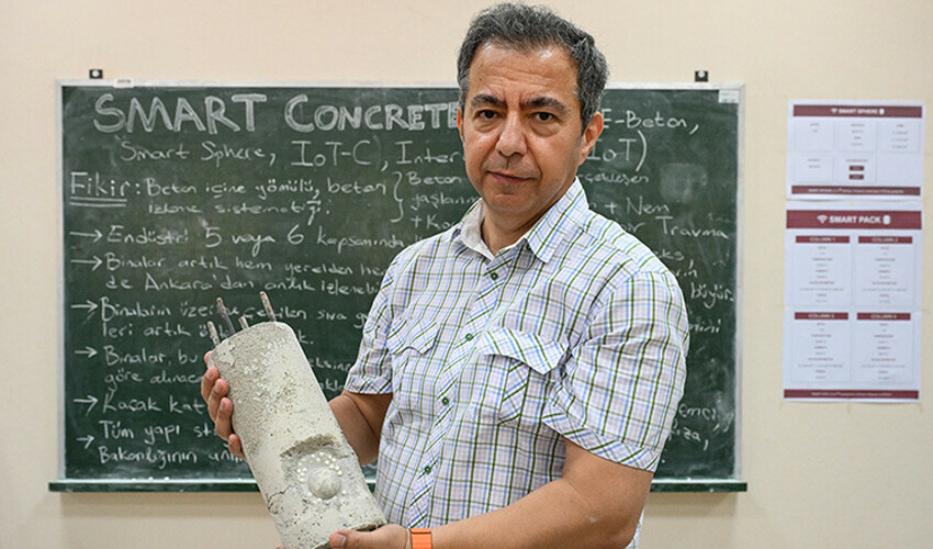 İzmir'de geliştirildi, akıllı kolon sistemi geliyor: Binaların sağlamlığını 'hafızasıyla' gösterecek akıllı kolon