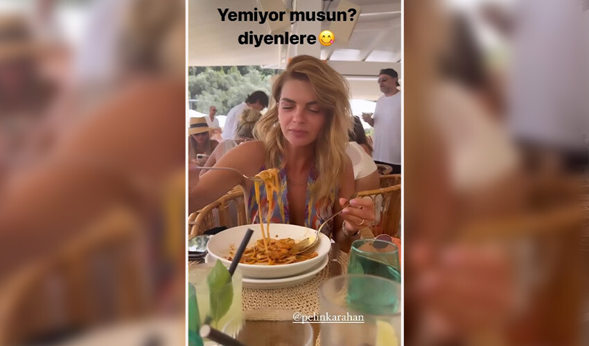 Pelin Karahan'ın diyet sırrı ortaya çıktı!  Pelin Karahan'ın diyet sırrı ortaya çıktı!
