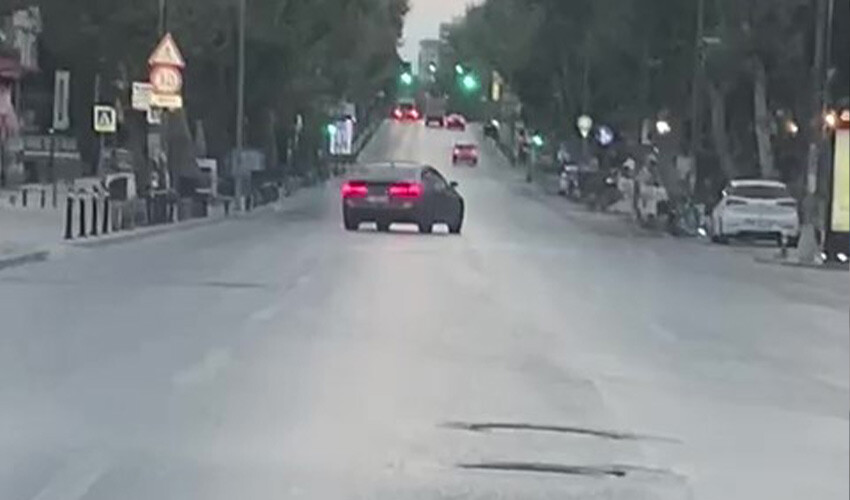 Drift yapan sürücüye şoke eden para cezası: O anlar kamerada