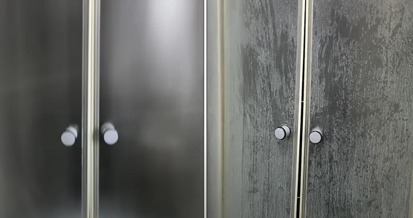 Öyle bir karışım ki leke bırakmıyor! Duşakabine yıllarca işlemiş kireç lekesi bile anında çıkacak