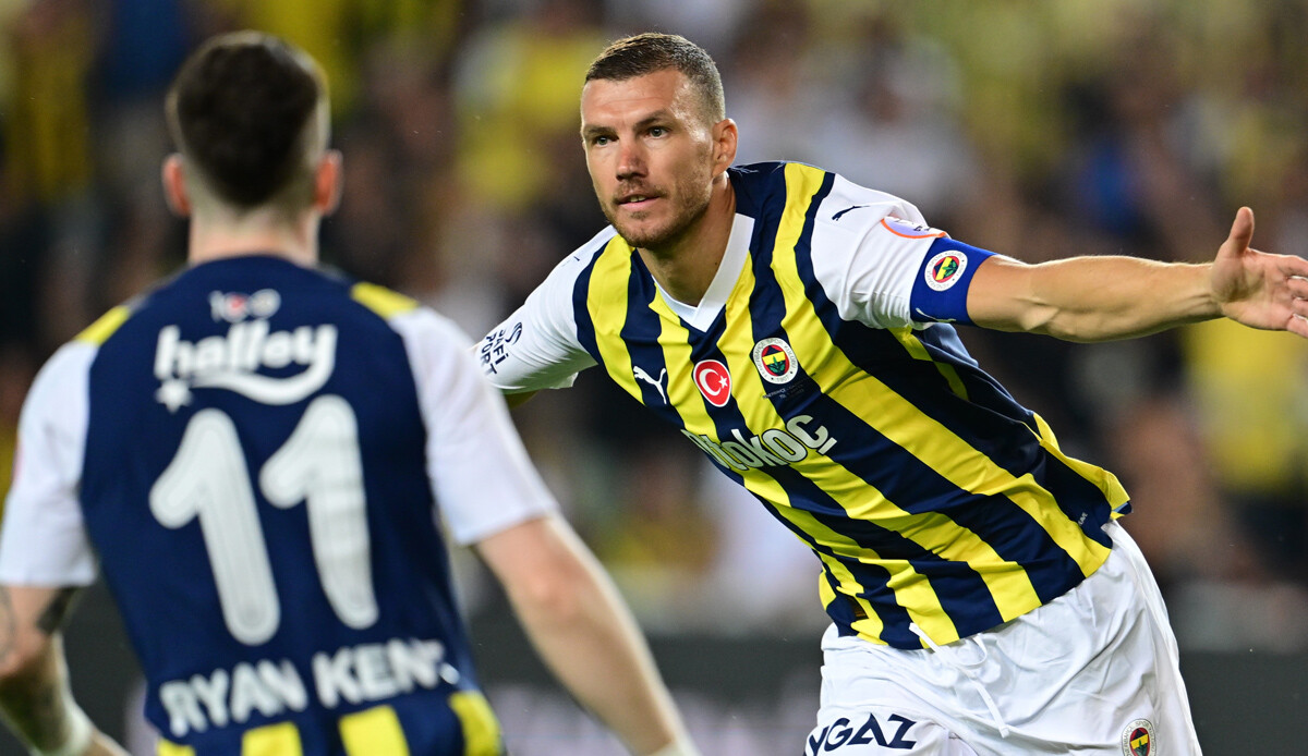 Dzeko&#039;dan sevgilerle... Fenerbahçe evinde 3 puanı kaptı