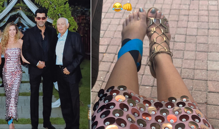 Sinem Kobal’ın talihsiz kazası! Düğüne eşi Kenan İmirzalıoğlu’nun desteğiyle katıldı Sinem Kobal’ın talihsiz kazası! Düğüne eşi Kenan İmirzalıoğlu’nun desteğiyle katıldı