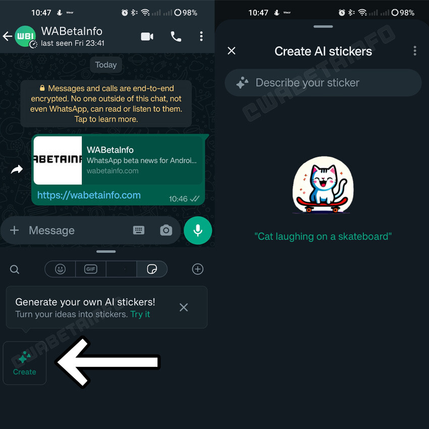 WhatsApp'tan 'yok artık' dedirten özellik: Siz yazacaksınız yapay zeka üretecek WhatsApp çıkartma oluşturma aracı