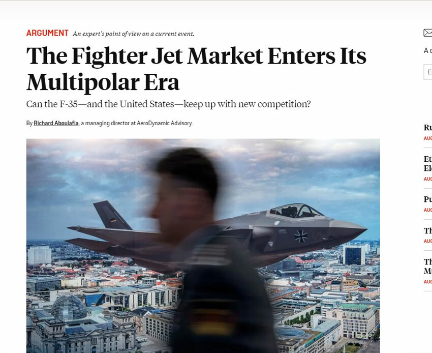 Foreign Policy'den ABD'ye KAAN uyarısı: Geride kalacak