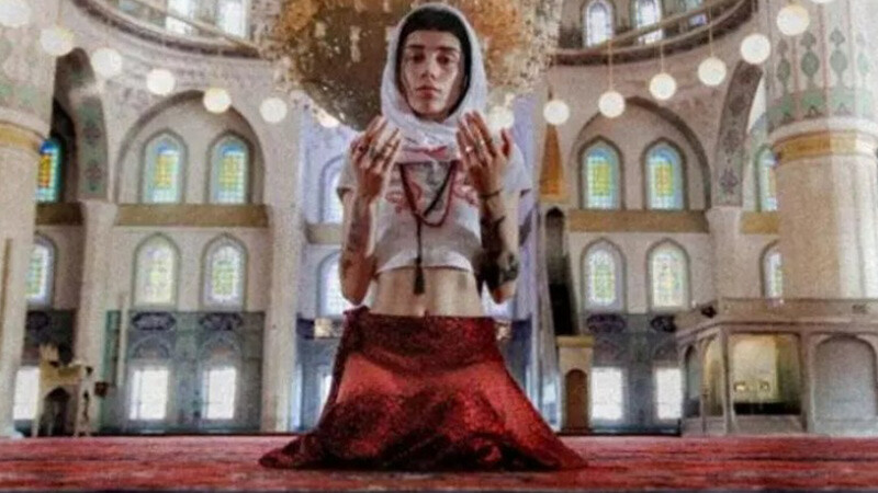 Kocatepe Cami- skandal çekim