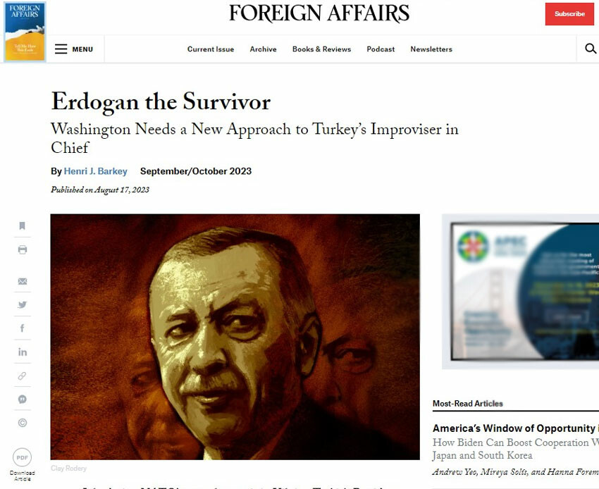 Foreign Affairs: Erdoğan sıradan bir lider değil Foreign Affairs: Erdoğan sıradan bir lider değil