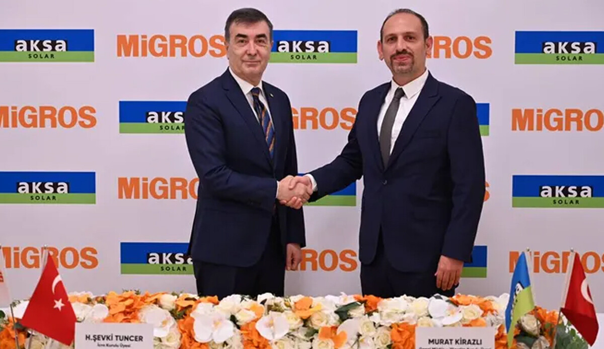 Migros ve Aksa Elektrik'ten iş birliği: Malatya’ya güneş enerjisi santrali kuracaklar Migros ve Aksa Elektrik'ten iş birliği: Malatya’ya güneş enerjisi santrali kuracaklar