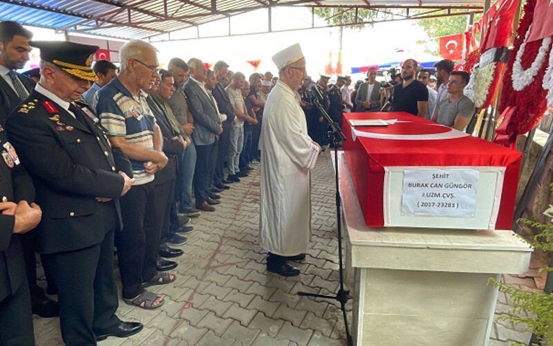 Şehit Güngör son yolculuğuna uğurlandı