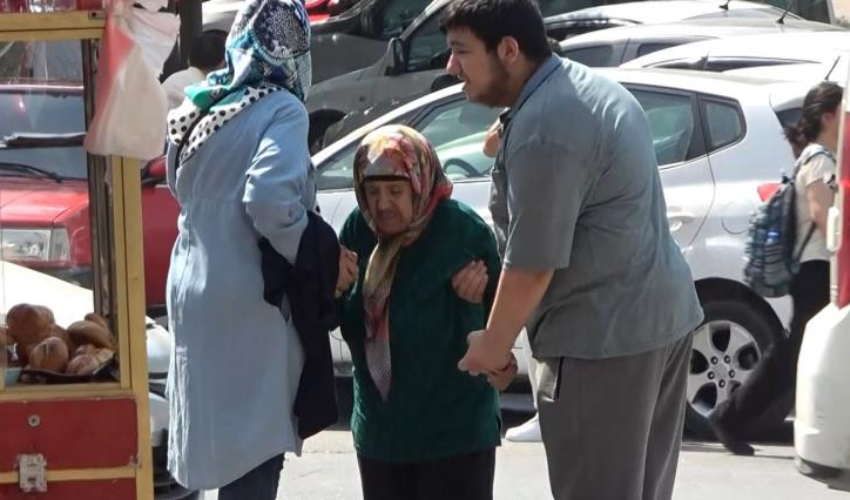 Değişim saatini bahane etti: Yaşlı kadını araca almadı!