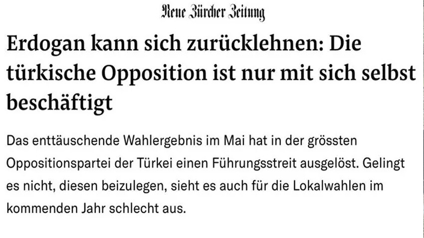 İsviçre yerel seçim öncesi muhalefet partilerine akıl verdi İsviçre yerel seçim öncesi muhalefet partilerine akıl verdi