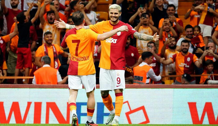 Galatasaray - Trabzonspor (2-0 Maç Sonucu) Mauro Icardi attı, ilk 3 puan geldi - 2. Resim