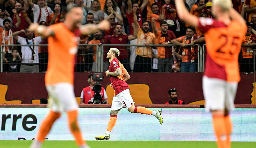 Galatasaray - Trabzonspor (2-0 Maç Sonucu) Mauro Icardi attı, ilk 3 puan geldi - 1. Resim