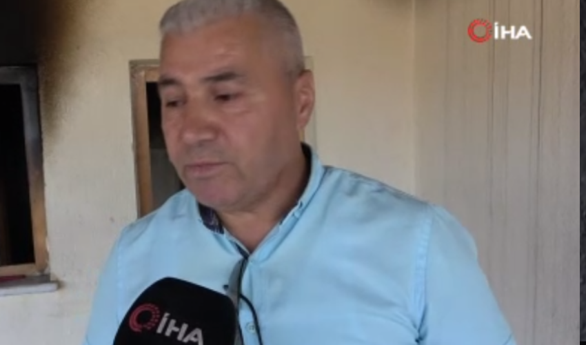 Kiracısını evden çıkartmak istedi: Evden geriye sadece külleri kaldı!