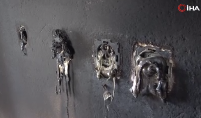 Kiracısını evden çıkartmak istedi: Evden geriye sadece külleri kaldı!