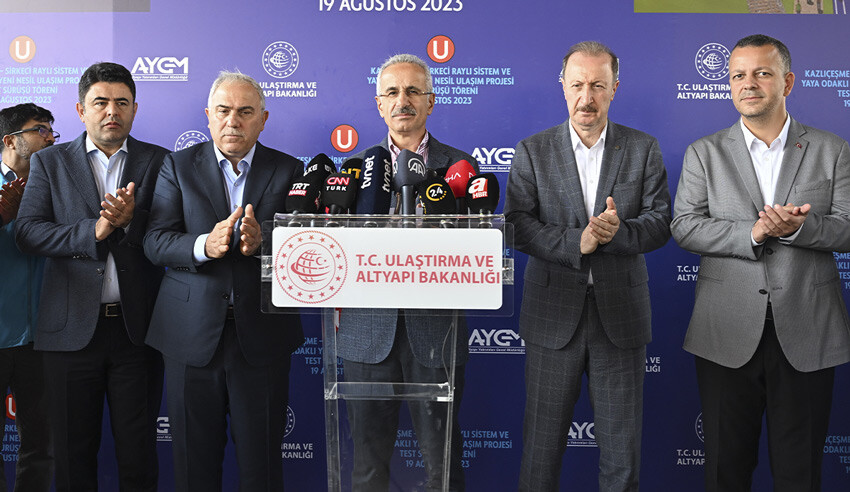 Bakan Uraloğlu duyurdu: Sirkeci-Kazlıçeşme hattı yıl sonuna kadar hizmete alınacak