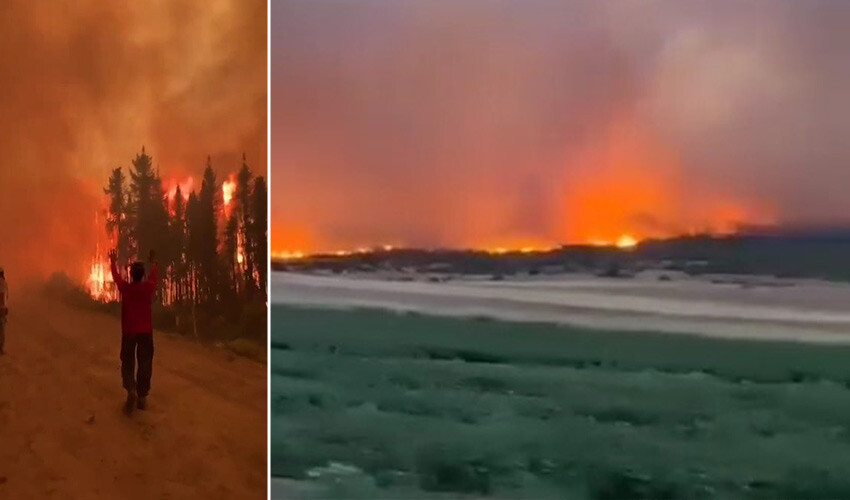 Yunanistan alev alev! Tahliyeler başladı, İpsala Sınır Kapısı kapatıldı