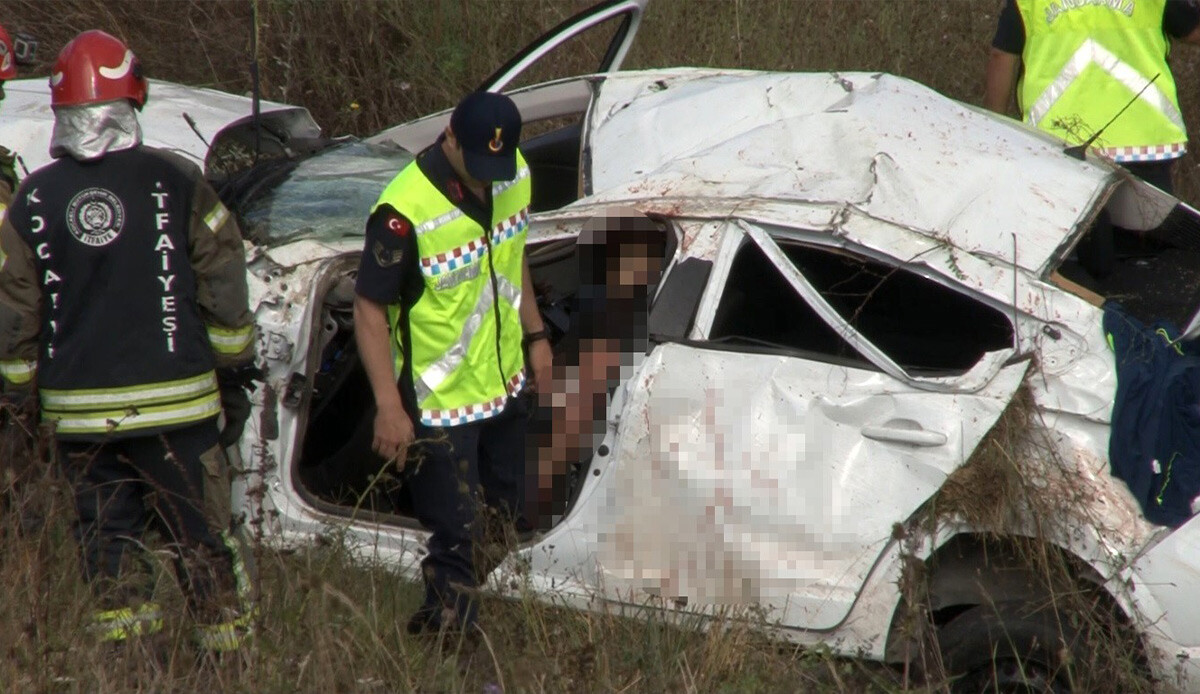 Şarampole uçtu, defalarca takla attı: Baba ve oğula mezar oldu