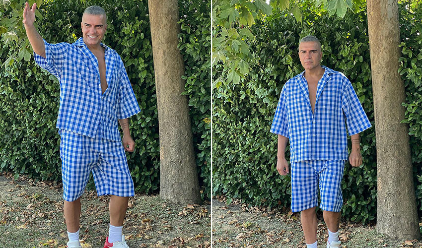 Berdan Mardini’den masa örtüsü tarzı… Fotoğraflarını yoruma kapadı