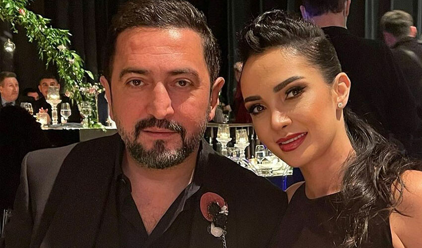 Ferman Toprak ve eşi Hilal Toprak