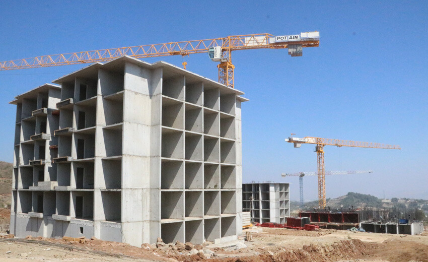 Baykar’ın deprem konutları yükseliyor! Tam gaz ilerleyen inşaat çalışmaları görüntülendi