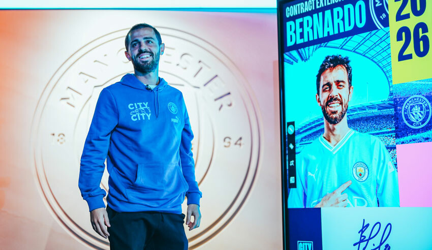 Bernardo Silva Manchester City ile 2026'ya uzattı!  Bernardo Silva Manchester City ile 2026'ya uzattı!