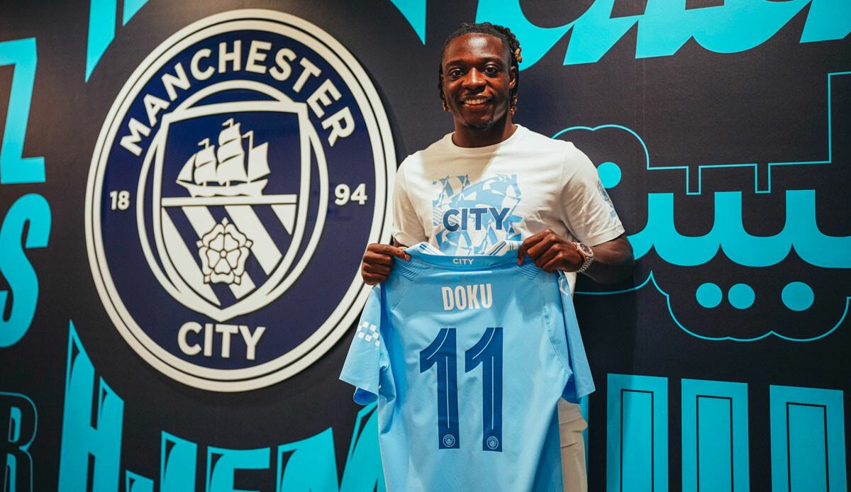 Manchester City'nin bu yaz 3. transferi Jeremy Doku oldu, bonservisine 60 milyon euro ödendi Manchester City'nin bu yaz 3. transferi Jeremy Doku oldu, bonservisine 60 milyon euro ödendi