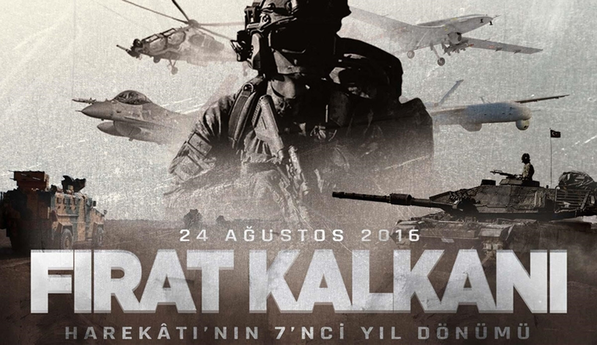 MSB&#039;den Fırat Kalkanı Harekatı&#039;nın 7&#039;nci yılına anlamlı mesajı