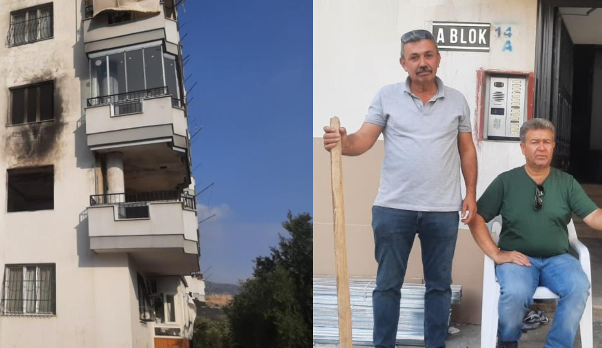 Eli sopalı yangın nöbeti! Bir haftada hayatları kabusa döndü Eli sopalı yangın nöbeti! Bir haftada hayatları kabusa döndü