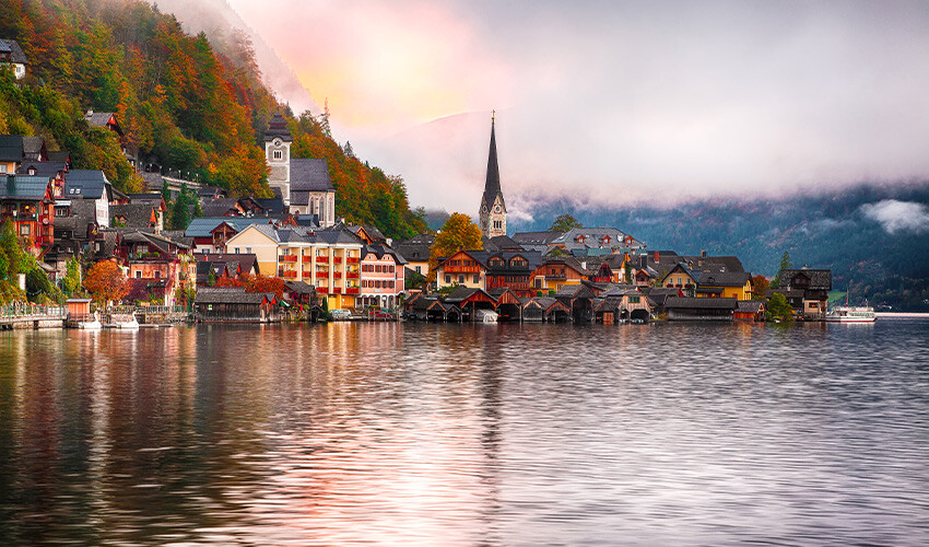 Doğa harikası Hallstatt'ta halk turistleri istemiyor Doğa harikası Hallstatt'ta halk turistleri istemiyor