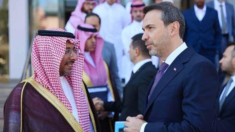Enerji Bakanı Alparslan Bayraktar -Sanayi ve Maden Kaynakları Bakanı Bandar bin İbrahim Alkhorayef
