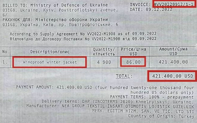 Ukrayna'da yolsuzluk skandalı: Türkiye'de 29, Ukrayna'da 86 dolar